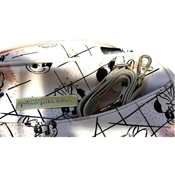 Petunia Pickle Bottom Disney Companion Diaper Clutch In Shimmery Minnie Mouse - Picture 12 of 16